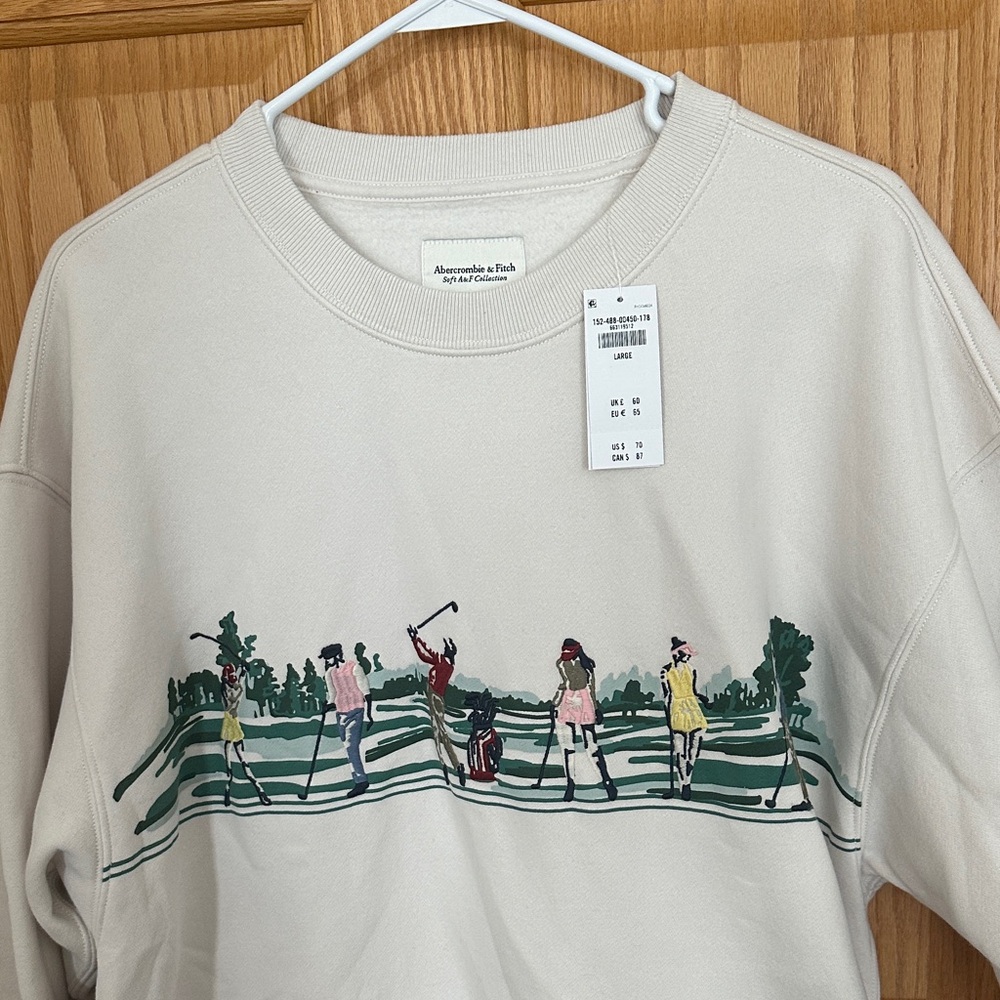NWT Women’s Abercrombie Golf Graphic Sweatshirt